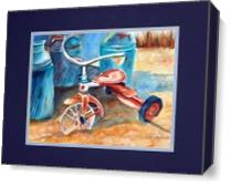 Old Tricycle - Gallery Wrap Plus
