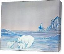 Polar Ice - Gallery Wrap