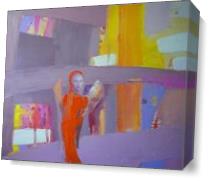 “Orange Angel“.2012. Oil On Canvas. Cm.40x50. As Canvas