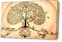 Tree Of Life As Canvas