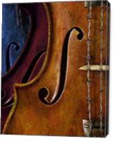 Violin Composition - Gallery Wrap