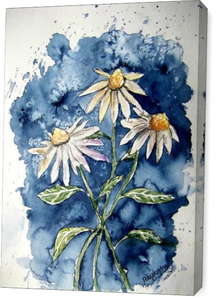 Daisies Flower Art Print