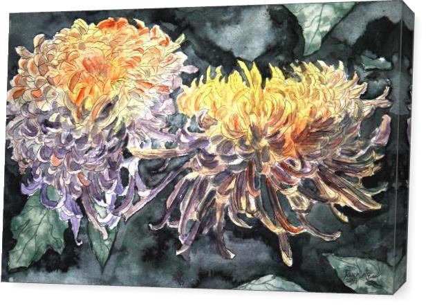 Chrysanthemum Flower Art Print