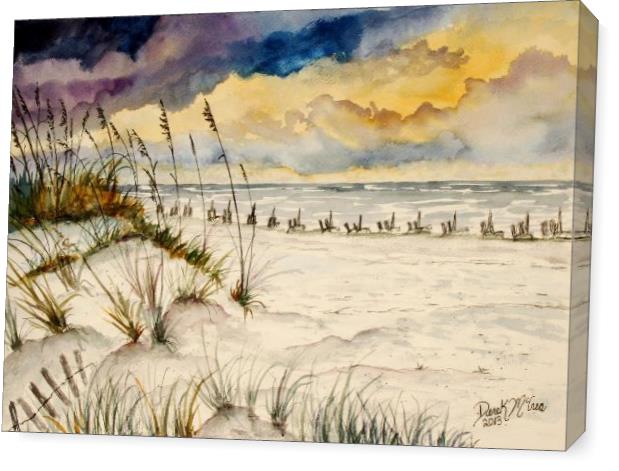 Destin Beach Painting Art Print