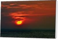 North Shore Sunset - Standard Wrap