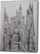 Rouen Cathedral - Gallery Wrap