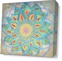 Third Eye Mandala As Canvas