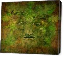 Green Man Mythology - Gallery Wrap