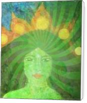 Green Tara Goddess - Standard Wrap