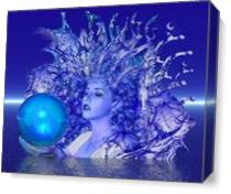 Blue Crystal - Gallery Wrap Plus