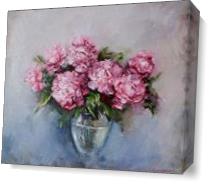 A Bouquet Of Peonies - Gallery Wrap Plus