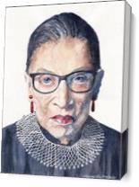 Notorious RBG As Canvas