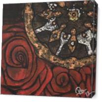 Gears Of War Of The Roses As Canvas