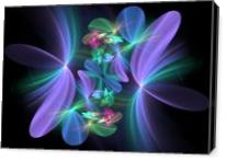 Ethereal Flowers - Gallery Wrap