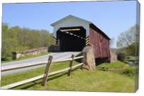 Weavers Mill Covered Bridge - Gallery Wrap