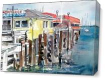 Day At The Wharf - Gallery Wrap Plus