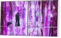 Purple Rain Romance - Standard Wrap