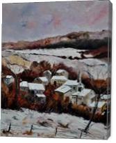 Snow In Ouroy - Gallery Wrap