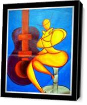 Bar Singer Abstract - Gallery Wrap Plus