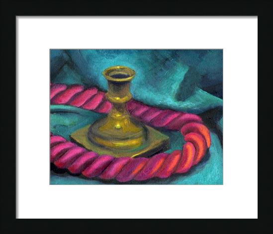 Silk Rope And Candlestick