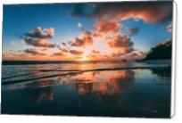 Sunset At The Beach - Standard Wrap