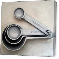 Measuringspoons As Canvas