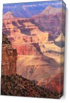 Call Of The Canyon, Landscape Photograph, Grand Canyon National Park Arizona By Roupen Baker As Canvas