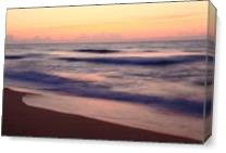Outer Banks Dawn Seascape As Canvas