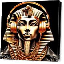 King Tut As Canvas