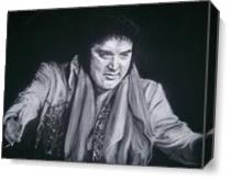 Elvis 1977 As Canvas