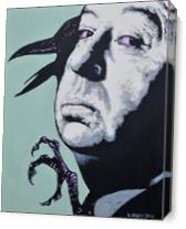 Alfred Hitchcock As Canvas