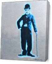 Charlie Chaplin As Canvas