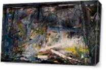 Painting 4 (Driving Past A Loch, Scottish Highlands) - Gallery Wrap Plus