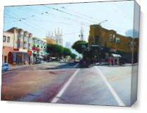 Stockton Street San Francisco, Ca. As Canvas