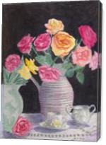 Tea And Roses - Gallery Wrap