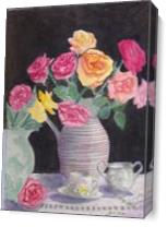 Tea And Roses - Gallery Wrap Plus