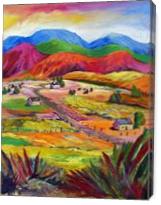 New Mexico Colors - Gallery Wrap