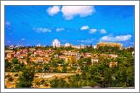 View Of Jerusalem From Old City. - No-Wrap