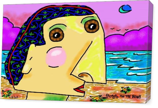 Picasso On The Beach