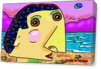 Picasso On The Beach - Gallery Wrap Plus
