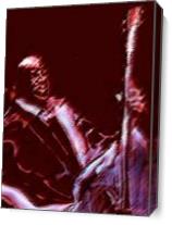 Bass_player_canson_paper_xcf - Gallery Wrap Plus