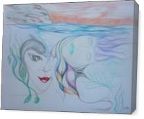 The Mermaid S Dream - Gallery Wrap