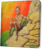 Himba Omu-atje As Canvas
