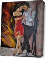 _DSC2497 Copycouple Dancing Tango As Canvas