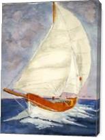 Sailing Boat - Gallery Wrap