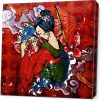 Geisha As Canvas