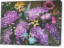 Lilac Bouquet - Gallery Wrap