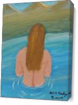 The Bather As Canvas