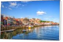 Photograph Of Whitby Harbour In Yorkshire, England - Standard Wrap