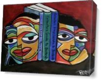Picasso Bookends As Canvas